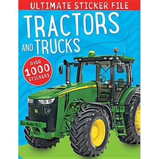 Ultimate Sticker File Tractors and Trucks, Make Believe Ideas (Author)