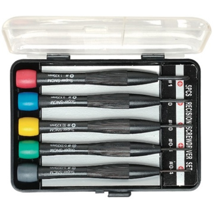 Комплект отвертки Pro'sKit за електроника, 5 бр