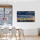 Tablou VarioView MoonLight Fosforescent Luminos in Urban Orase San Diego, 20 x 30 cm