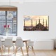 Tablou VarioView MoonLight Fosforescent Luminos in Urban Orase Moscheea Sultan Ahmed Istanbul, 20 x 30 cm