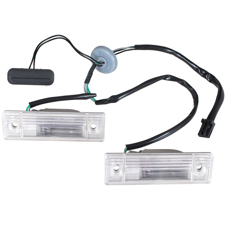 Lampi de iluminare pentru numarul de inmatriculare, M MODECAR, 2 buc, 4 pini, pentru Chevrolet Cruze si Orlando 2011