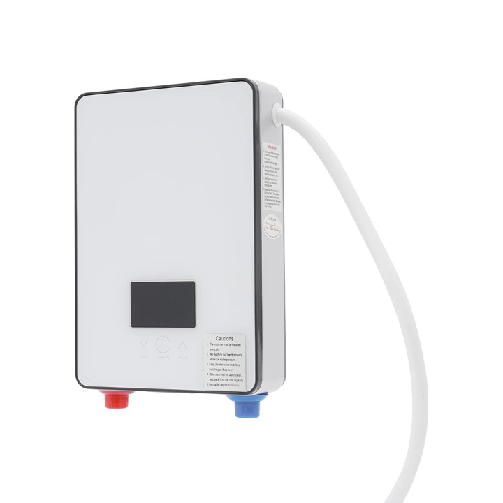 Incalzitor instant de apa, alb, 6kw, 220V, montare pe perete