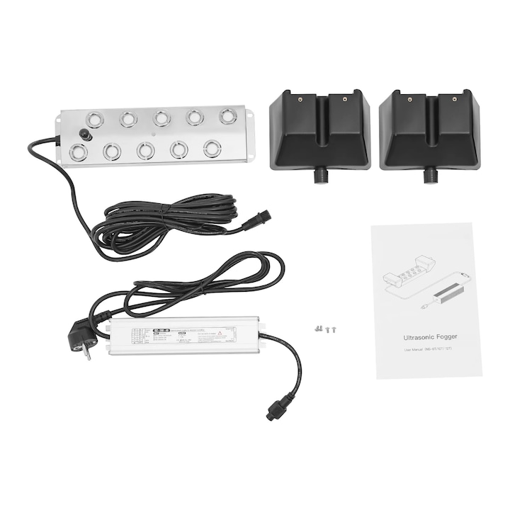 Umidificator ultrasonic 300ml, 12 culori, aromaterapie, 9cm