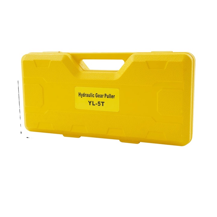 Инструмент за отстраняване на лагери, хидравлична операция, 360 градуса въртене, жълт, 3 клещи, 50 мм x 200 мм x 140 мм, 5 тона