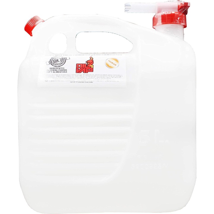 Пластмасов резервоар за гориво 5L USP/хранителен клас, модерен дизайн, лесен за транспортиране