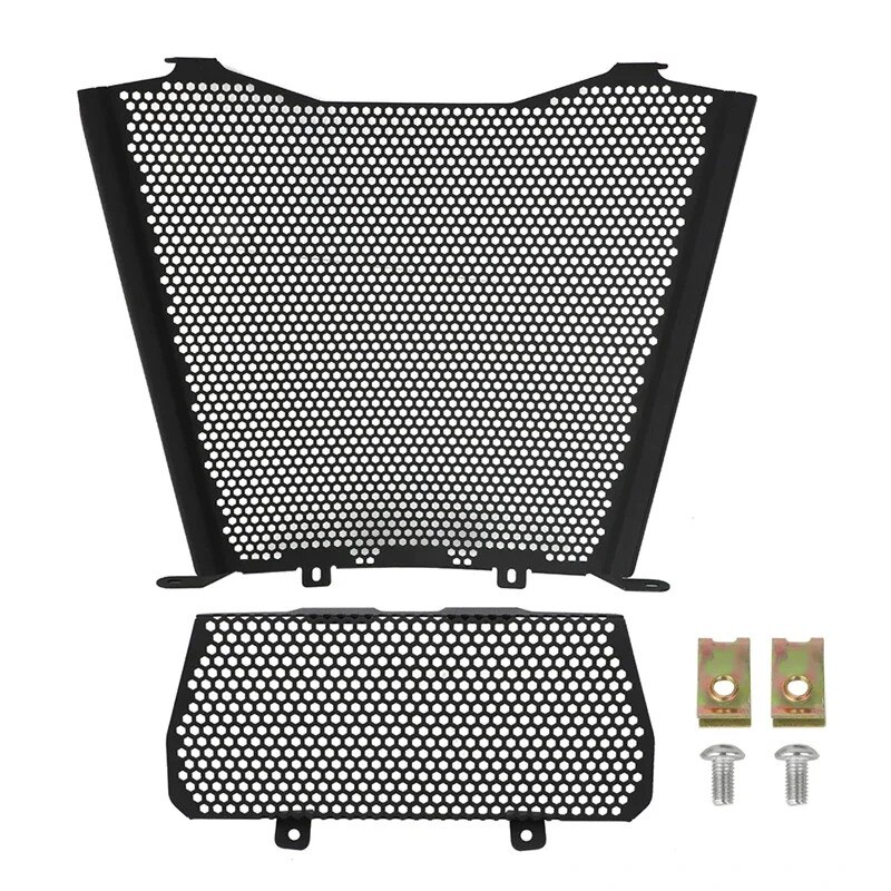Protectie Radiator Auto Protectie radiator moto, aluminiu durabil, instalare usoara, fara logo ...