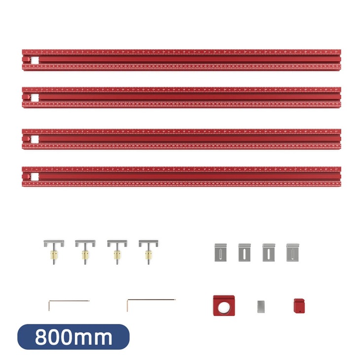 Set de imbinare sina, Design reglabil, 800mm