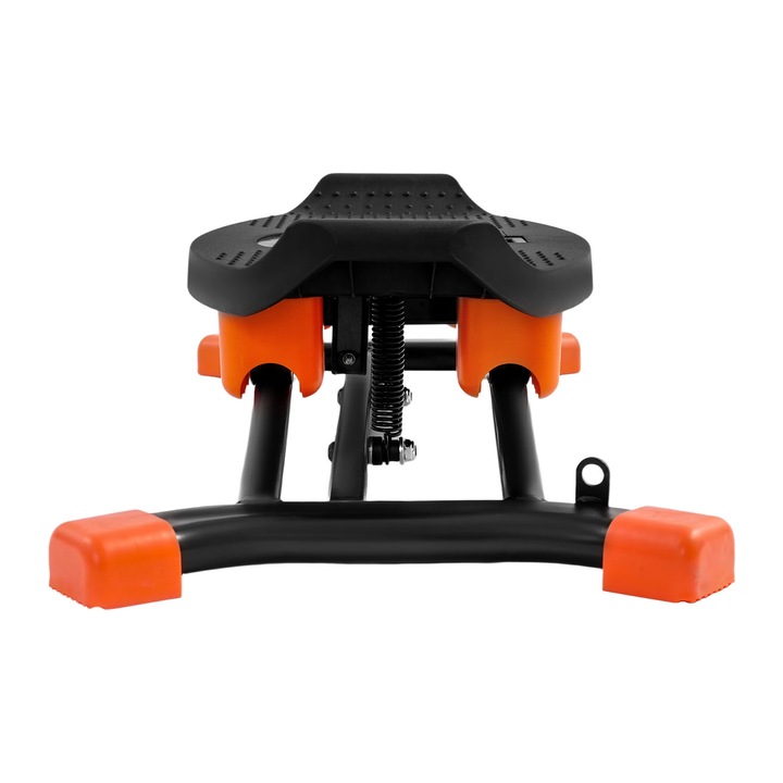 Simulator de schi, Stepper glisant/Trainer schi, Doua benzi de rezistenta, Antrenament pentru picioare si cardio, Schi simulat, Pentru acasa, Negru