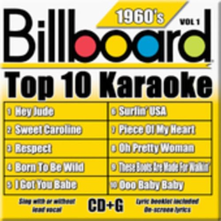 Billboard Top 10 Karaoke: 1960 [CD]