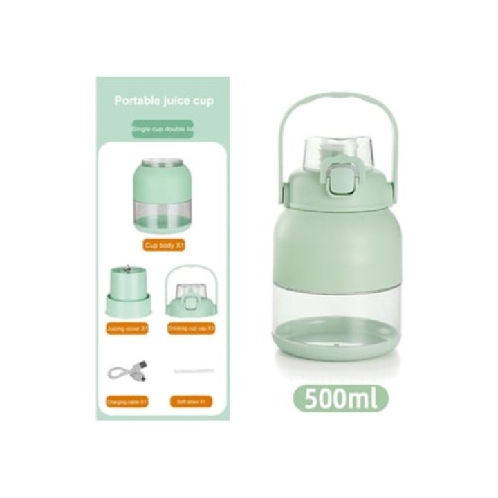 Storcator portabil cu capacitate mare pentru fructe si legume, 500ml