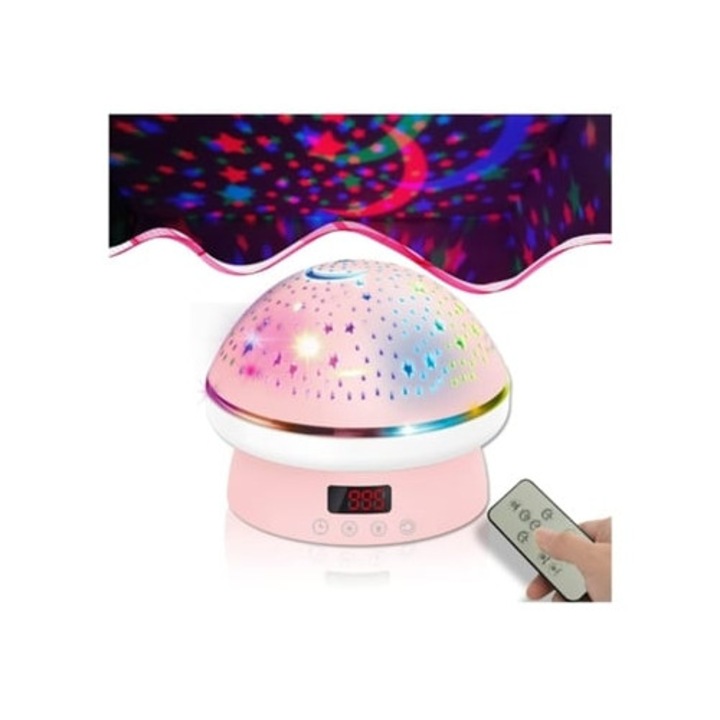 Proiector Galaxie cu lumini multicolore, temporizator lumina