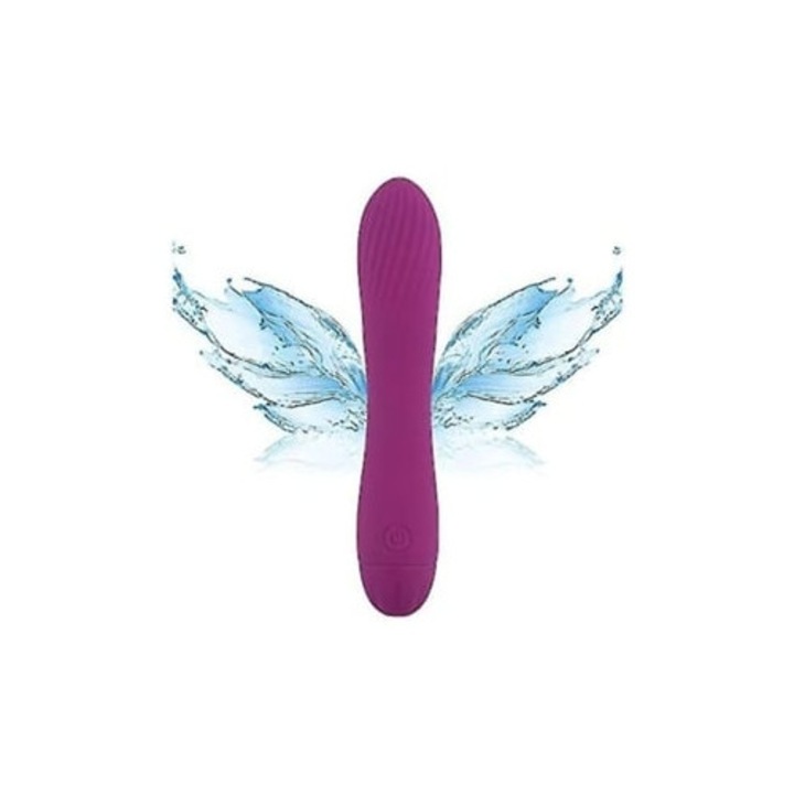 Hordozható szilikon vibrátor, 100% vízálló, 10 frekvenciamód