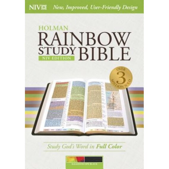 Rainbow Study Bible-NIV-Kaleidoscope, Broadman & Holman Publishers (Manufactured by)