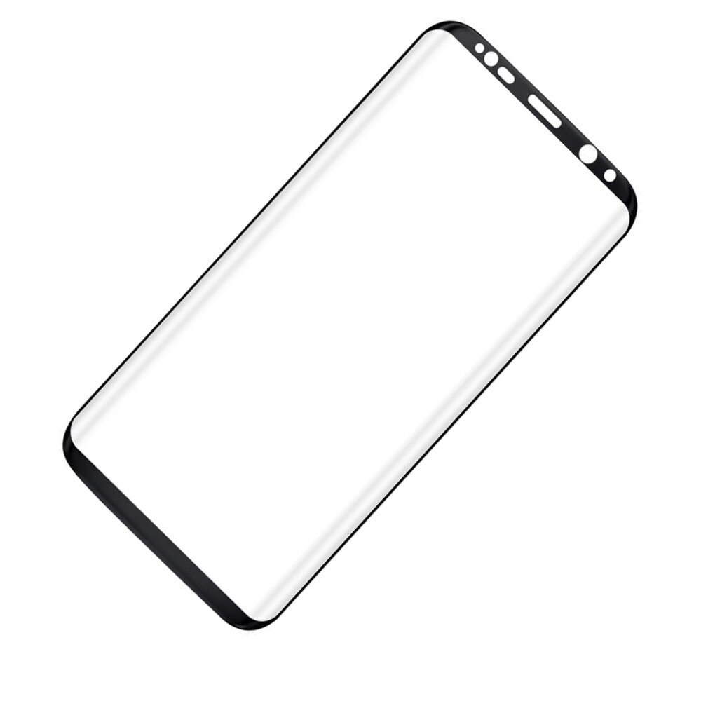 Folie protectie tempered Glass 3d Zik pentru Samsung S8 negru