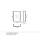 Clipsuri de fixare, pentru profil aluminiu pentru benzi cu LED