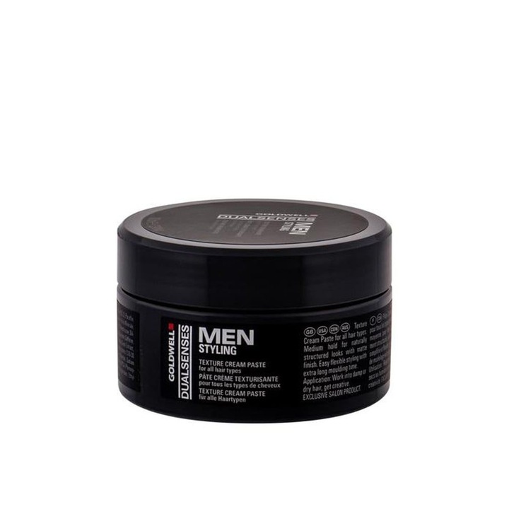 Goldwell Dualsenses For Men Texture Cream Paste pasta modelatoare pentru toate tipurile de par 100 ml