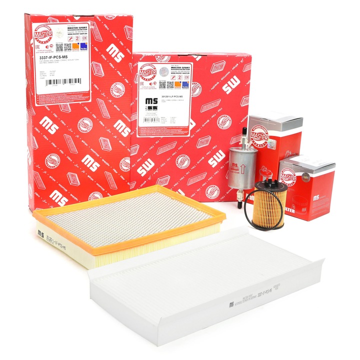 Set filtre Master-Sport, pentru Opel Combo, Corsa C (X01), Tigra (X04), 1.0/1.2/1.4