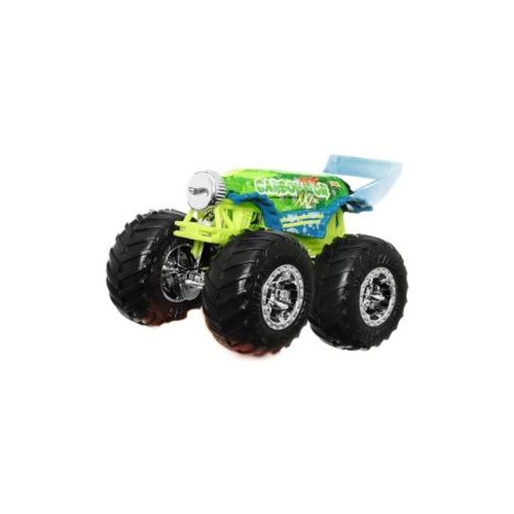 Masinuta Hot Wheels Monster Trucks 1:64, szett, nagy kerekek, kiváló részletek, többszínű