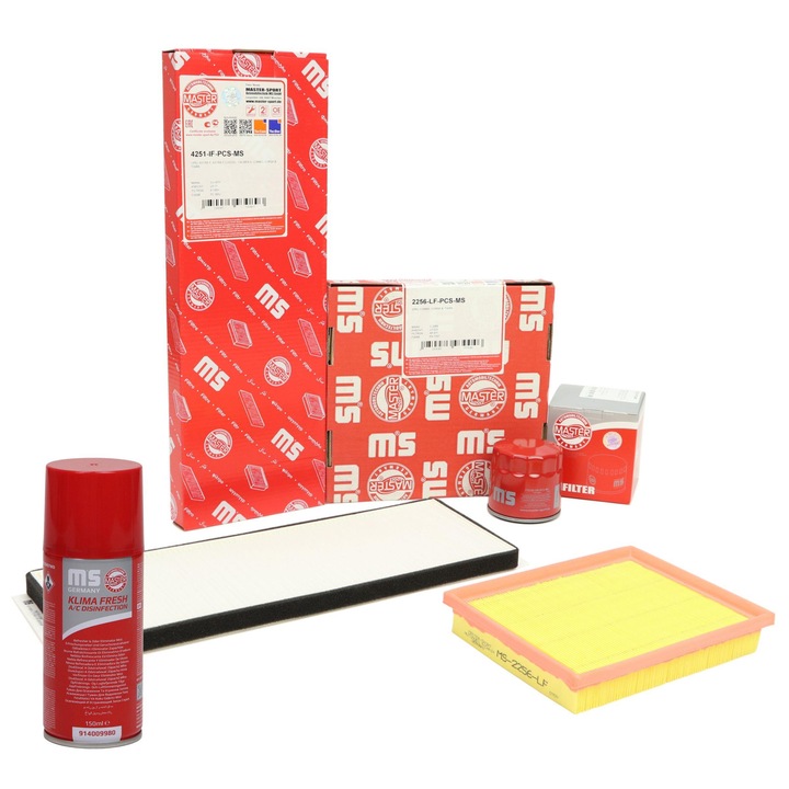 Filtru szett Master-Sport, 2256-LF, x1712/22, x14251-IF, x1914009980, multicolor, 0,46kg