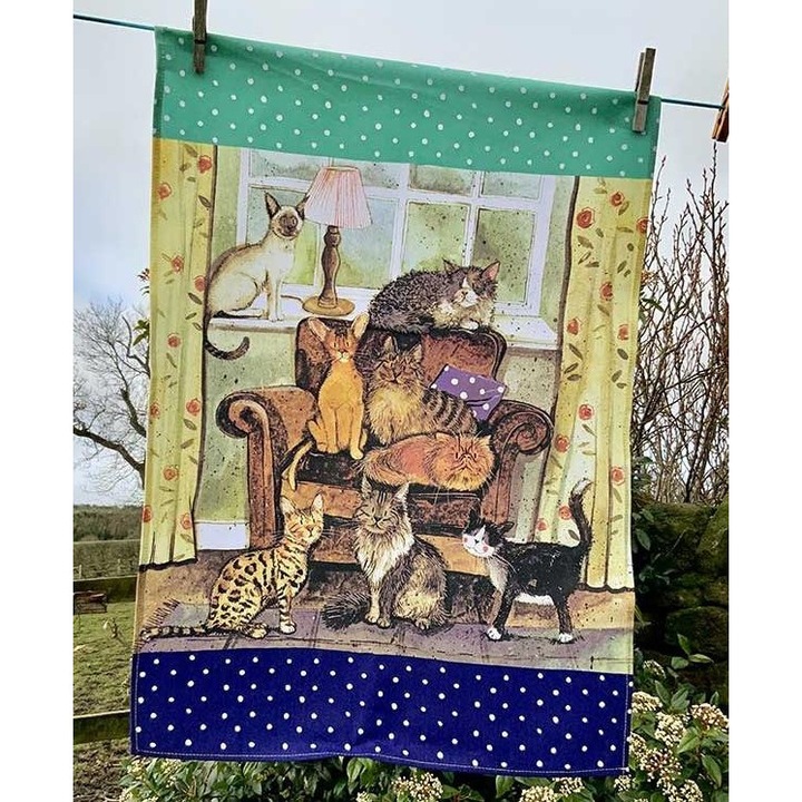 Кухненска кърпа Alex Clark, 100% памук, 45x65см, многоцветна