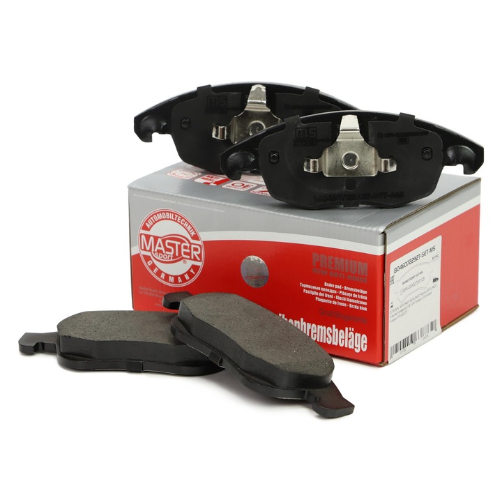 Master-Sport első fékbetétek, készlet, 155x64.8mm, 1.78kg, CITROEN, PEUGEOT modellekhez