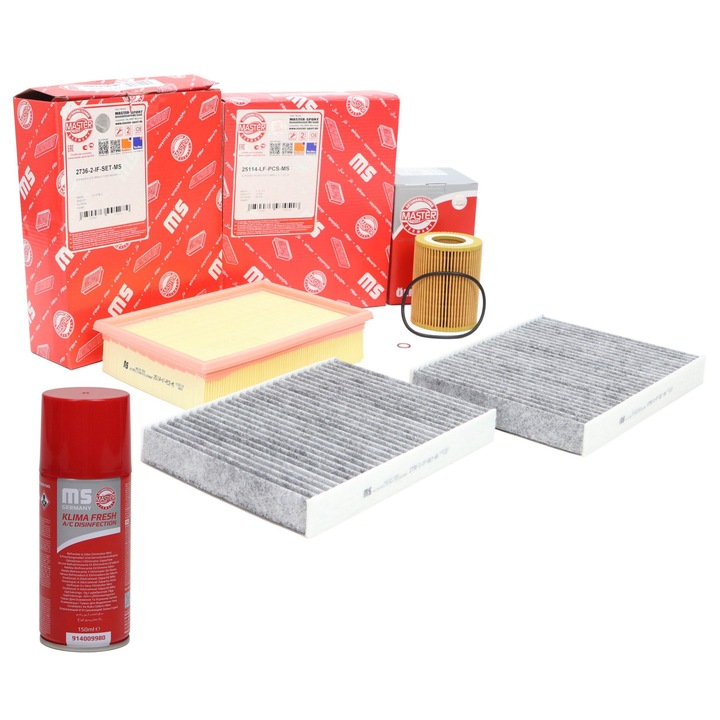 Filtru szett Master-Sport, levegőszűrő, olajszűrő, légszűrő