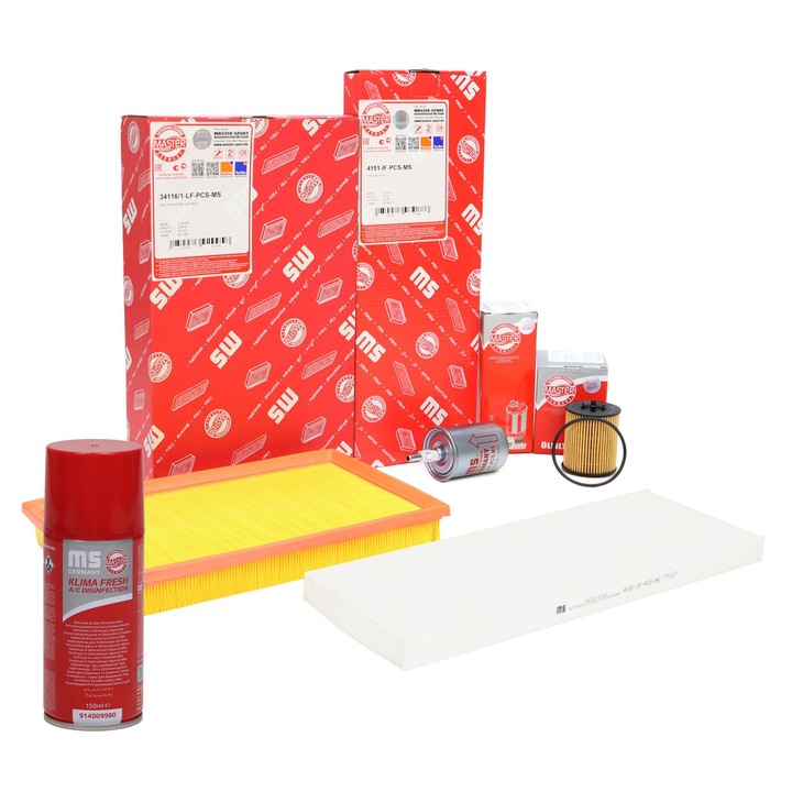 Szűrőkészlet Master-Sport, 34116/1-LF, x1512-KF, x1611/1X, x14151-IF, x1914009980