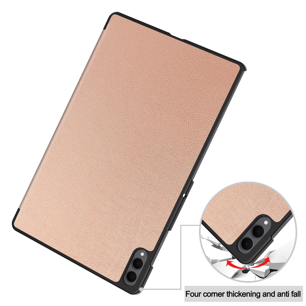 Husă pentru tabletă, Fold Pro, Rose Gold, 360 de grade protecție, compatibilă cu Galaxy Tab S11 Ultra