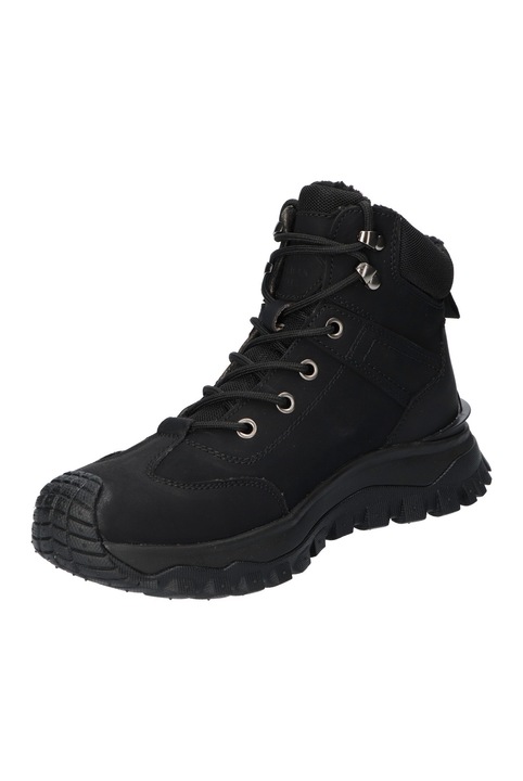 Ghete de iarna Dama, American Club, Cy158, Piele Naturala, Siret, Trekking, Negru