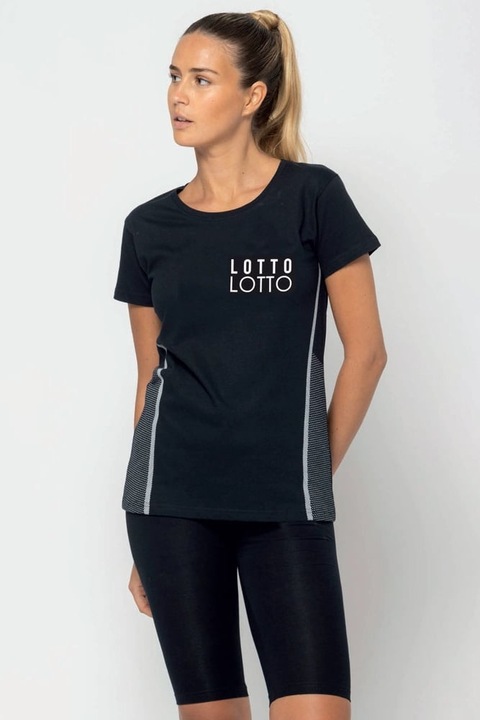 Lotto, Pijama cu colanti scurti, Negru