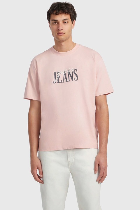 Мъжка тениска Oversize Guess M4YI47, Розово