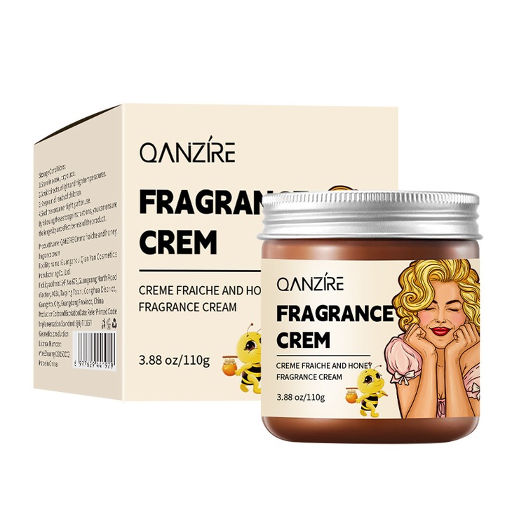Friss krém mézillatú hidratáló krém, hidratáló és nedvességtartó, 110 ml