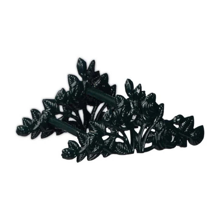 B2X vintage tömlőtartó rózsamotívummal, 29x16.5x5cm