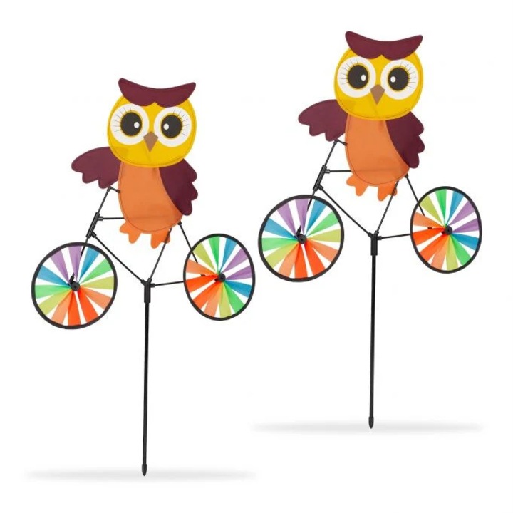 Kerti bagoly, B2X, 2 db-os készlet, többszínű, 48,5x38,5x3cm