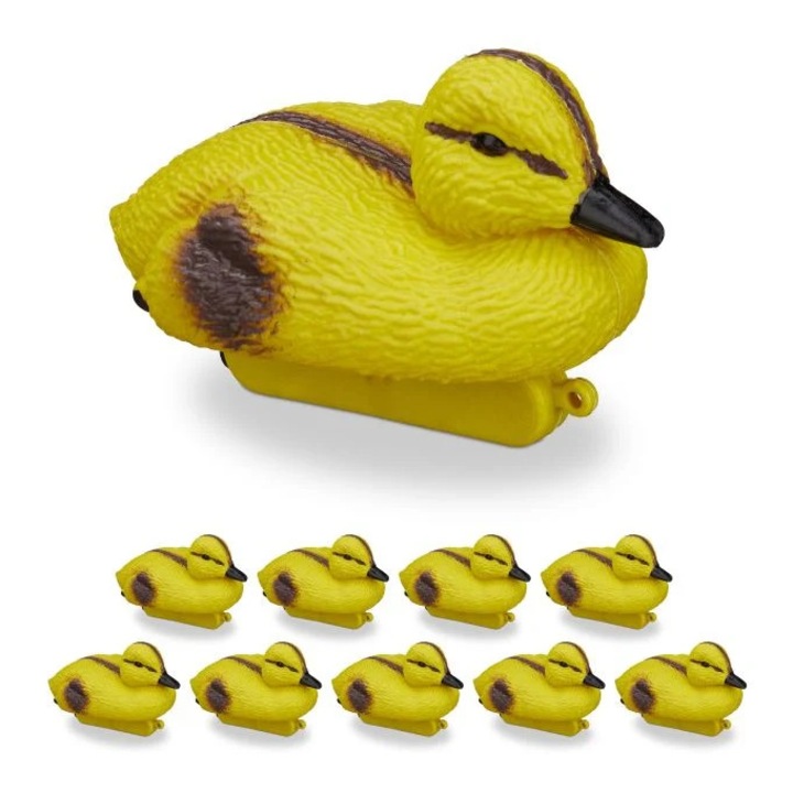 10 darabos dekoratív műanyag szett, B2X, 29,5x20x6cm, tavakhoz és szökőkutakhoz