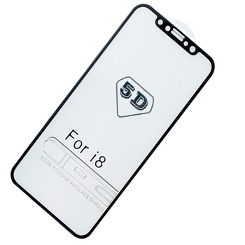 Folie protectie tempered Glass 3d Zik pentru Iphone X, negru Folie protectie tempered Glass 3d Zik pentru Iphone X, negru