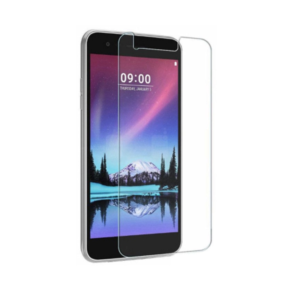 Folie ecran sticla securizata Gold Tempered Glass pentru LG K4 2017