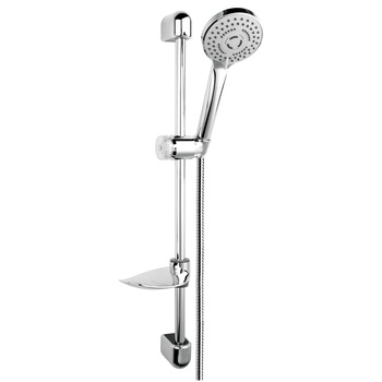 Set de dus Ferro, para mobila si furtun 150 cm, crom, Tutti Set de dus Ferro, para mobila si furtun 150 cm, crom, Tutti
