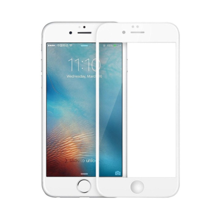 Gold Full Cover темпериран стъклен протектор за iPhone 6