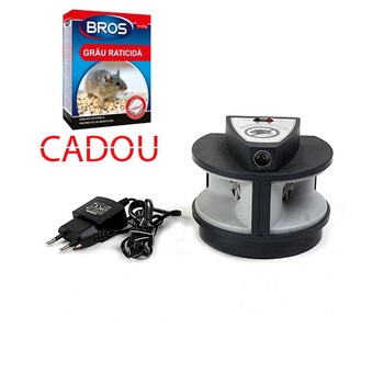 Oferta ! Pachet Aparat anti rozatoare, anti soareci,anti sobolani,anti gandaci DUO PRO PESTREPELLER + CADOU Raticid Bros 100 gr. contra soareci sobolani, impotriva rozatoarelor Oferta ! Pachet Aparat anti rozatoare, anti soareci,anti sobolani,anti gandaci DUO PRO PESTREPELLER + CADOU Raticid Bros 100 gr. contra soareci sobolani, impotriva rozatoarelor