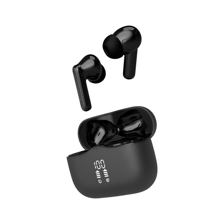 Casti Wireless T'nb ONYX TWS, Bluetooth, Negru