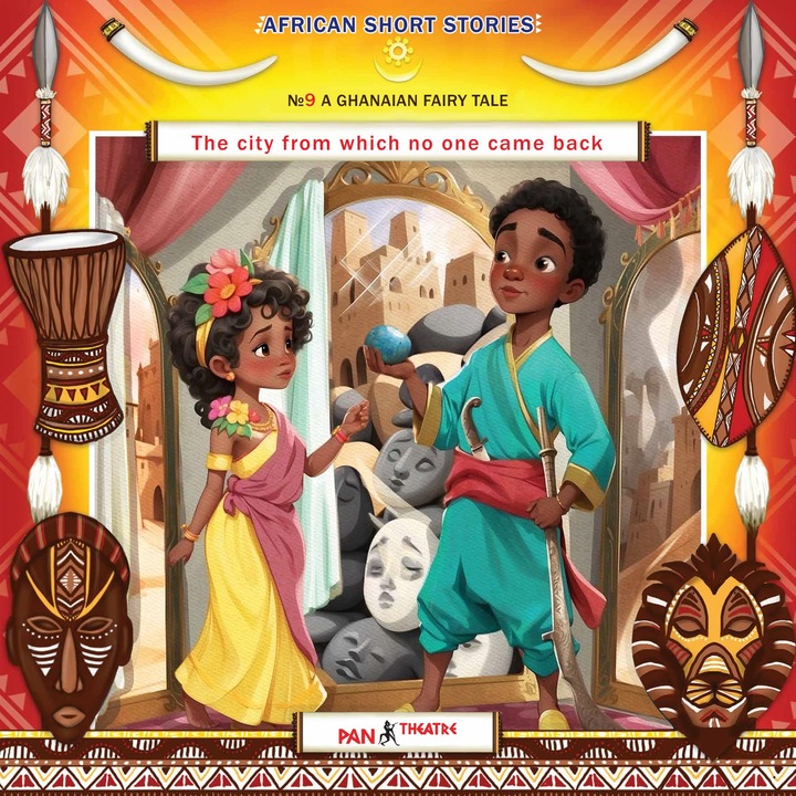 Serii audio de povești pentru copii în limba engleză - Legende africane – „Orașul din care nimeni nu s-a mai întors” #9
