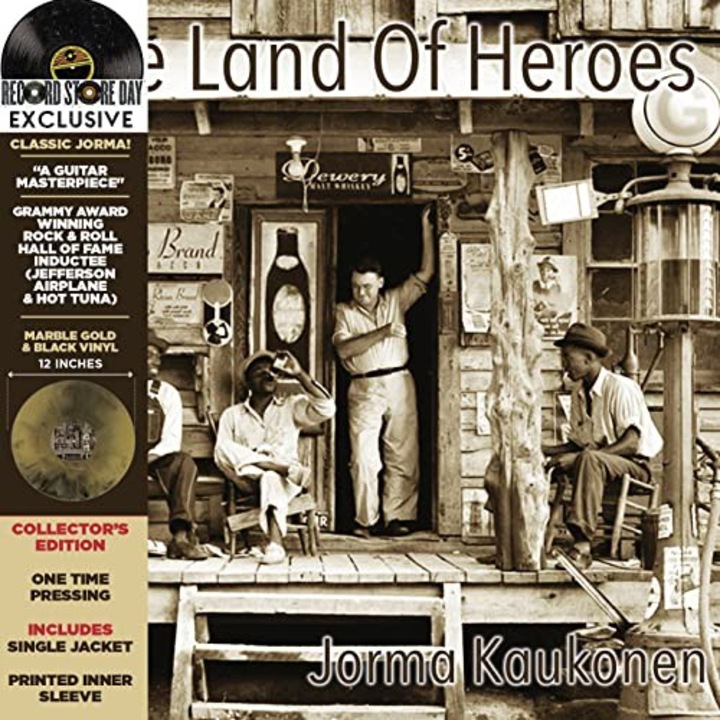 Jorma Kaukonen: The Land Of Heroes (Gold/Black Marble) (RSD 2022) [Winyl]