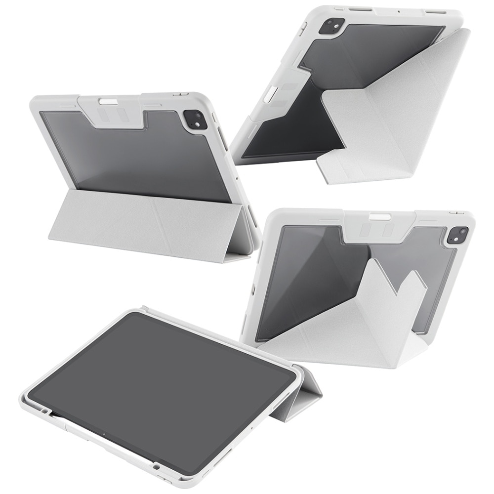 Carcasa Care by PanzerGlass Y compatibila cu iPad Pro 13 inch 2024 / 2025, Light Gray