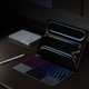 Husa cu tastatura Dux Ducis MK compatibila cu iPad Pro 13 inch 2024, Negru