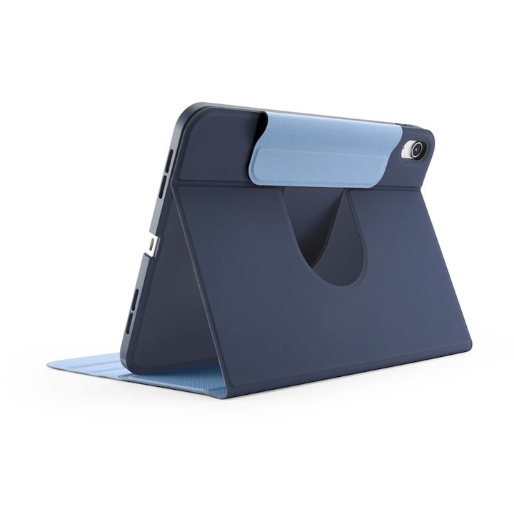 Husa Pipetto Origami No5 Rotating Folio compatibila cu iPad 10 10.9 inch, Navy Blue