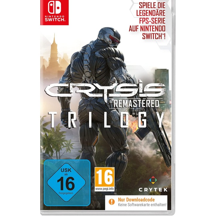 Crysis Remastered Trilogy, Nintendo Switch, Konzol játékszoftver