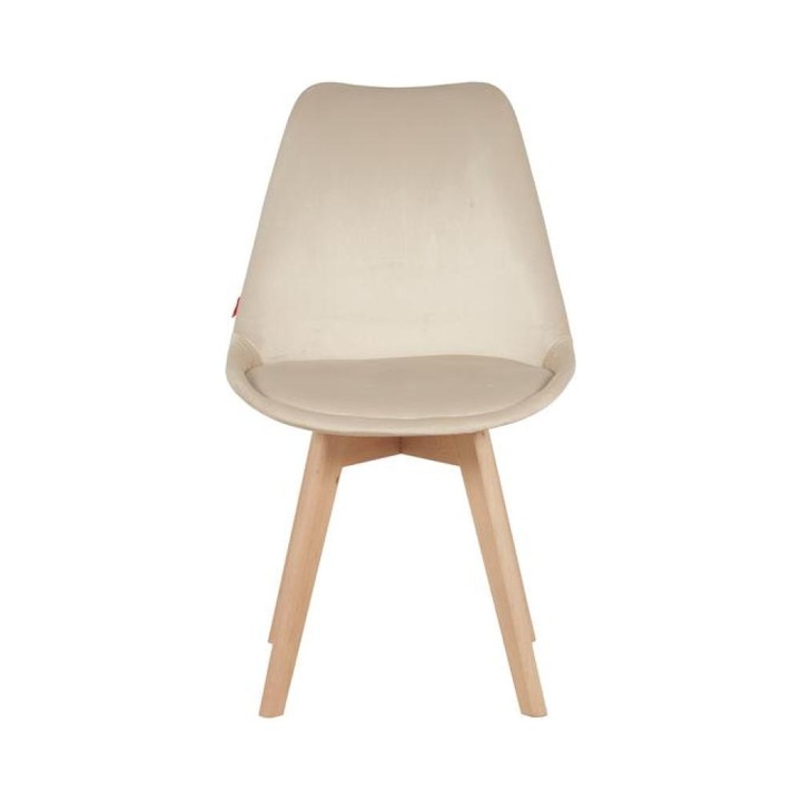 Scaun Living J901, 48 x 41 80 cm, Culoare Bej