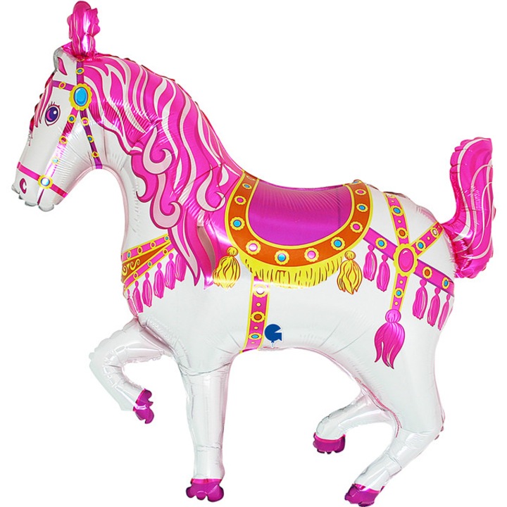 Balon Folie Figurina Cal Circus Fucsia 94cm 223F