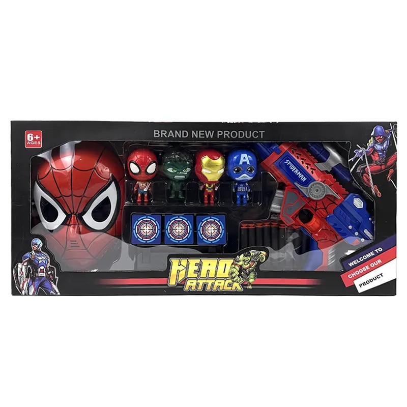 d*9様 SPIDER-MAN 4体セット Set Spiderman, Spidey and his Amazing Friends, Webquarters | Noriel
